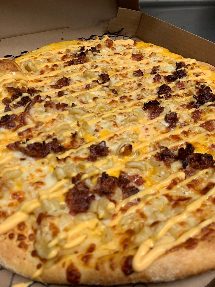 12”Macaroni & Cheese Pizza