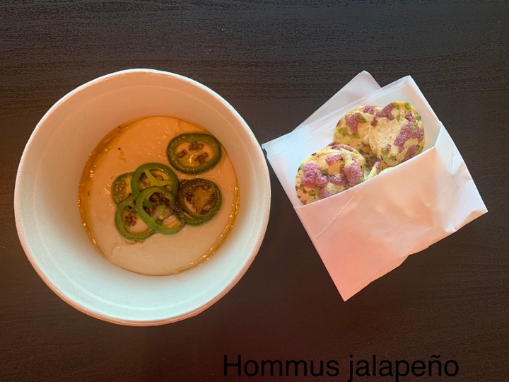 HOMMUS & JALAPENO FOR 5