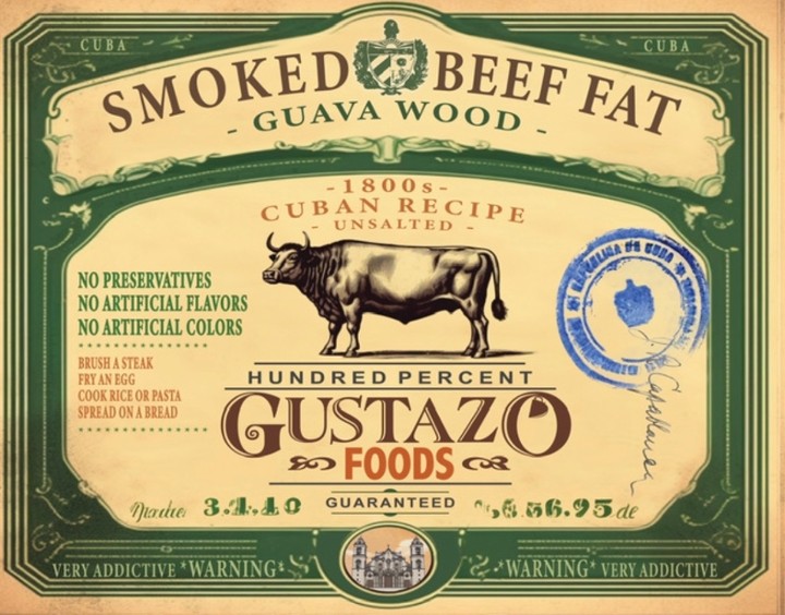 Guava Wood Smoked Beef Fat