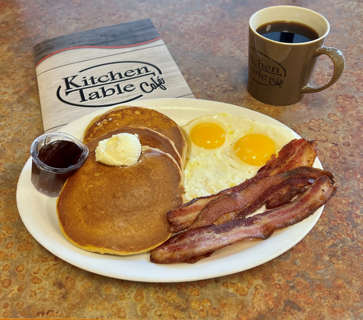 Sweet Potato Pancake Combo