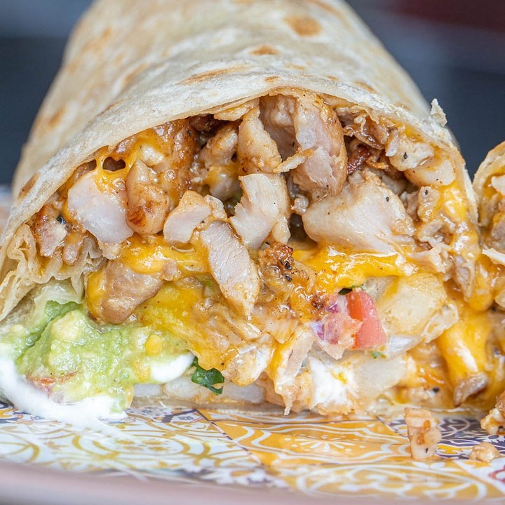 Pollo Asado Burrito