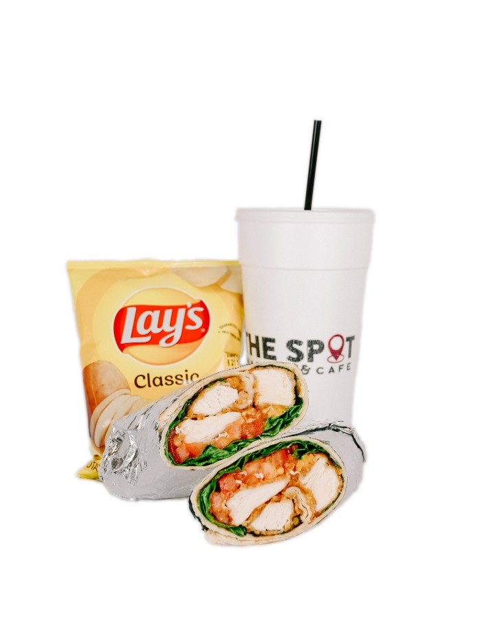CRISPY CHICKEN WRAP MEAL