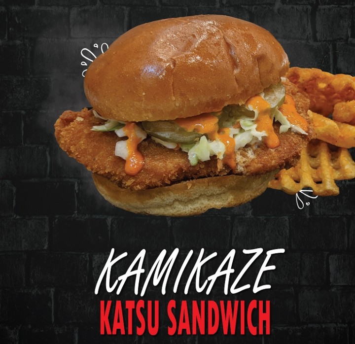 Kamikaze Sandwich W/ Waffle Fries