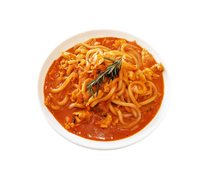 Rose Spicy Chicken Udon