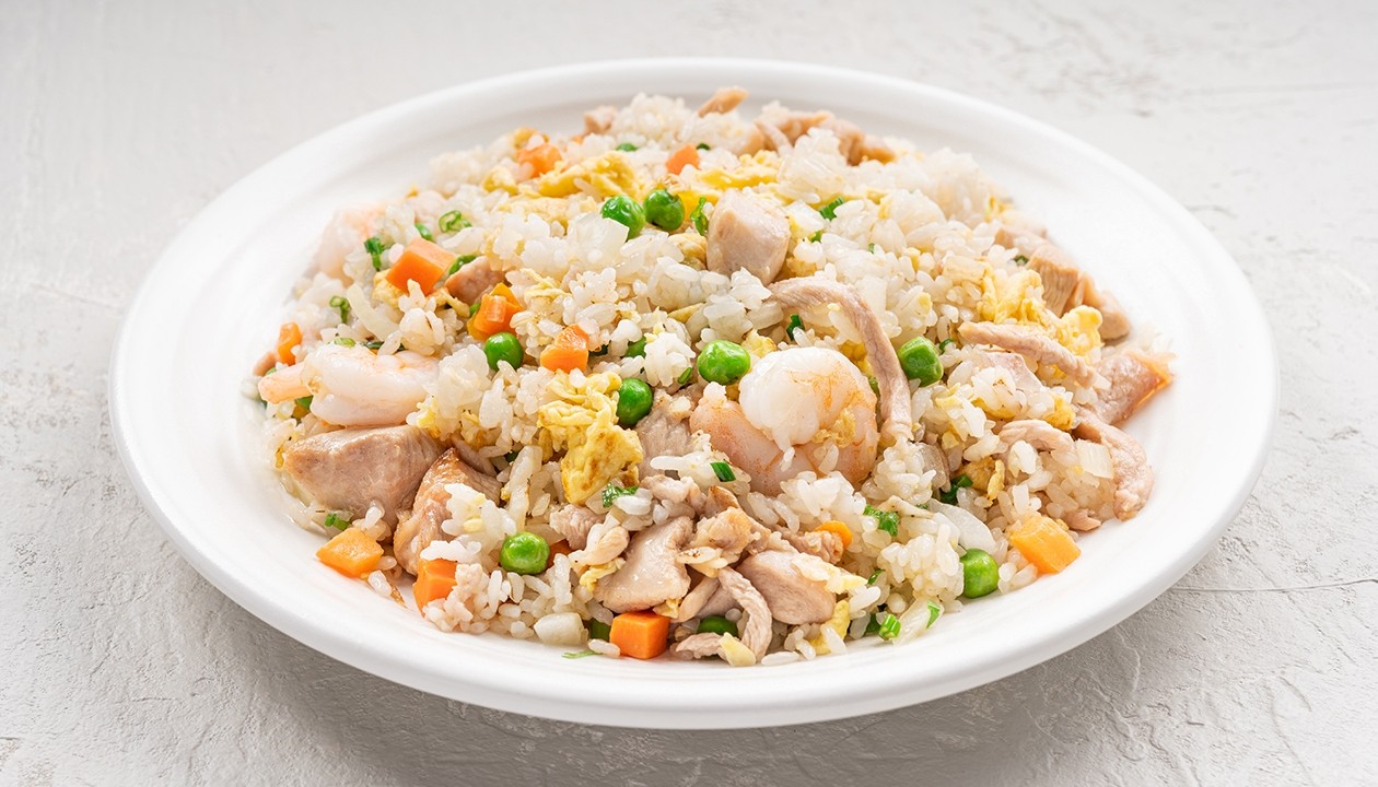 27. Combination Fried Rice (Pork/Chicken/Shrimp)