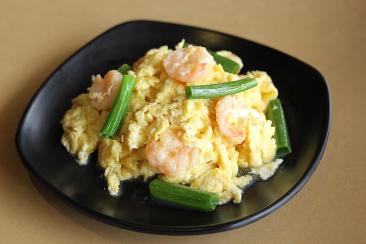 Shrimp Scrambled Egg Rice 蛋炒蝦仁飯