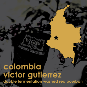 Colombia Victor Gutierrez Double Ferment Red Bourbon (Light Roast) - 12 oz. Pouch