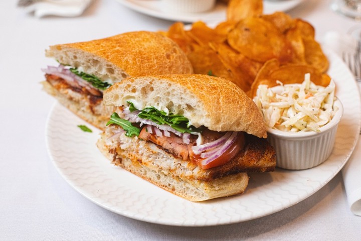 Famous Shack Fish Sandwich