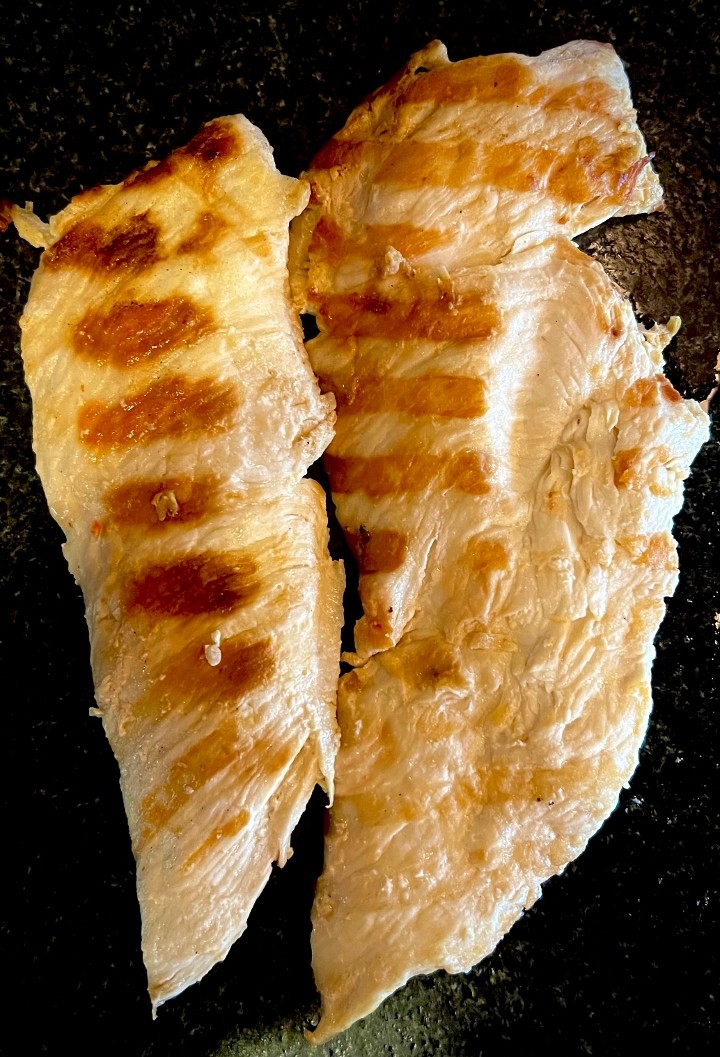 side of grilled chicken
