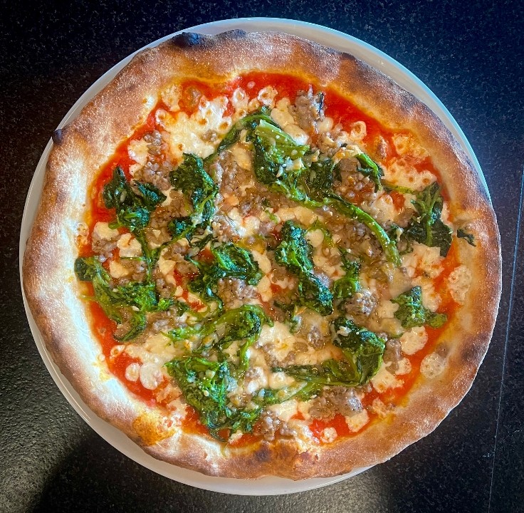 Pizza Broccoli Rabe Sausage