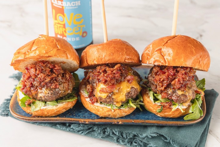 Beef & Bacon Sliders