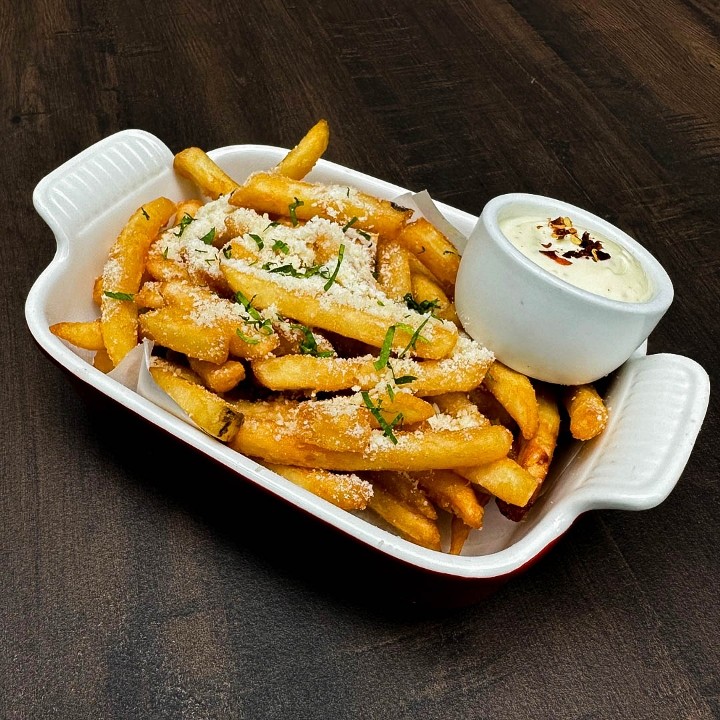 Truffle Fries, Parmesan Cheese & Aioli