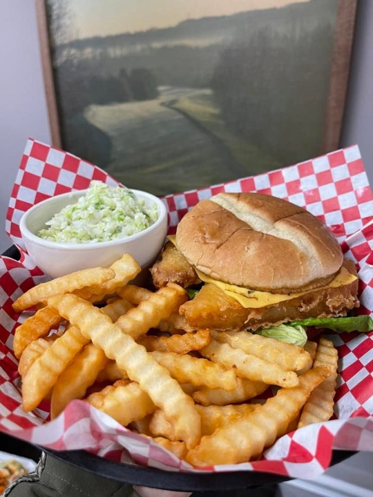 Giant Fish Sandwich Meal