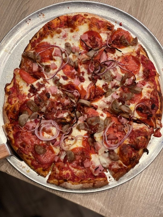 12 Inch - Meat Feast Pizza
