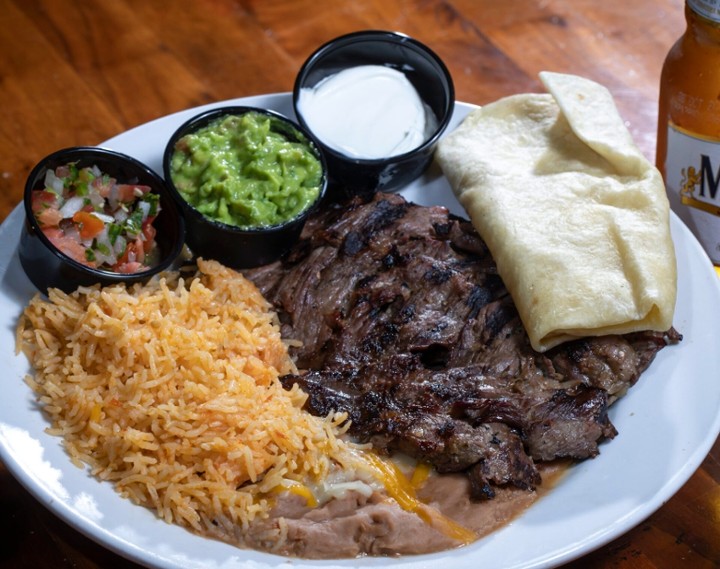 Carne Asada plate