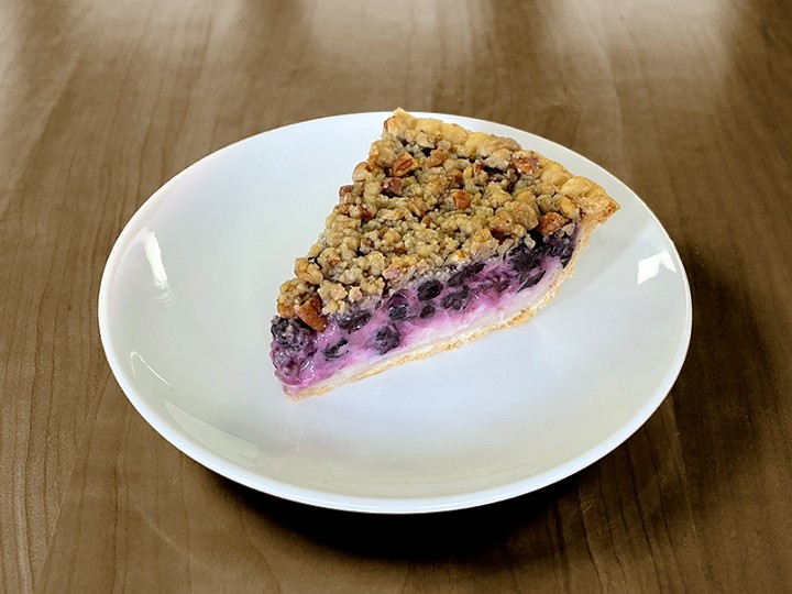 Blueberry Custard Pie
