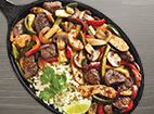 Spicy Beef & Chicken Skillet