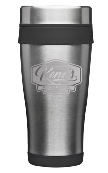 Keno's 16 oz. Insulated Stainless Steel Travel Mug