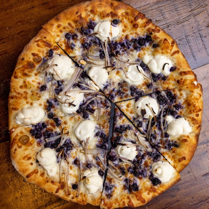 GF Maine Blueberries, Ricotta, Roasted Shallot, Lemon Zest