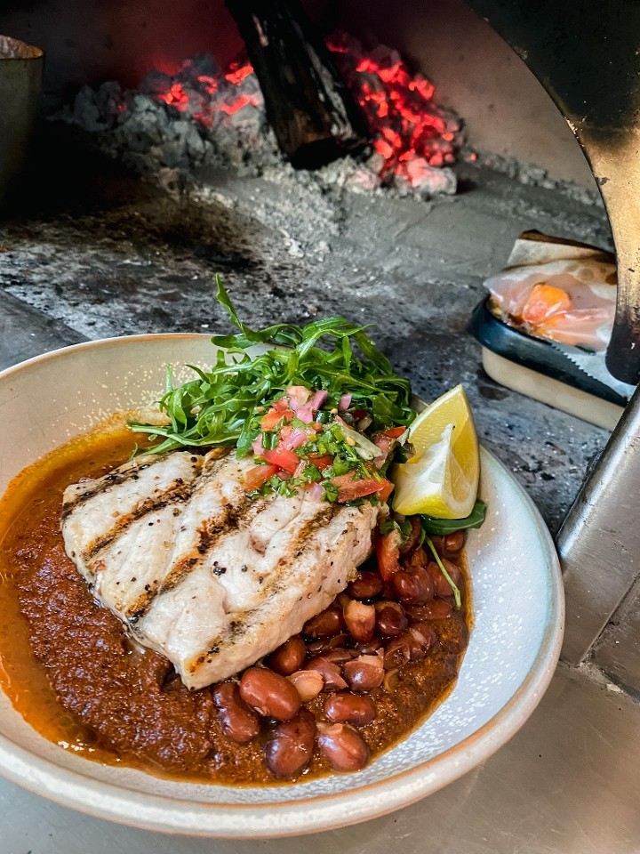 Steelhead Salmon A La Veracruzana