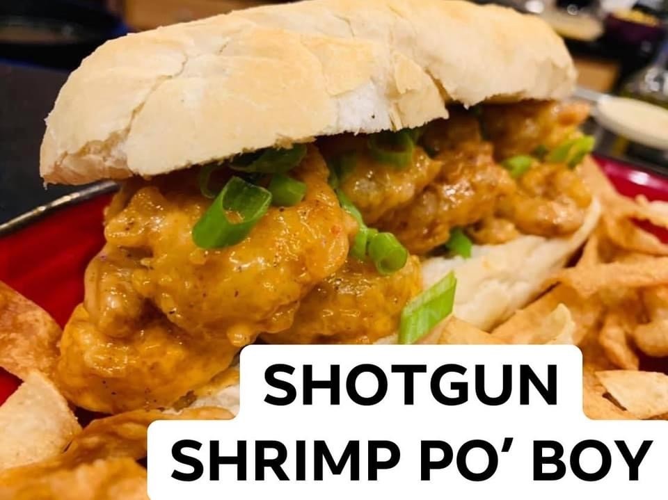 Shotgun Shrimp Po' Boy