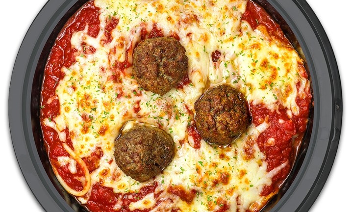 Baked Spaghetti & Meatballs