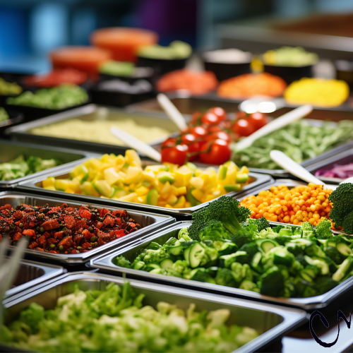 The Salad Bar is Open! Please come inside the cafe to make your salad to your liking!( Open TUE, WED,THU 11:30-1:30pm.)