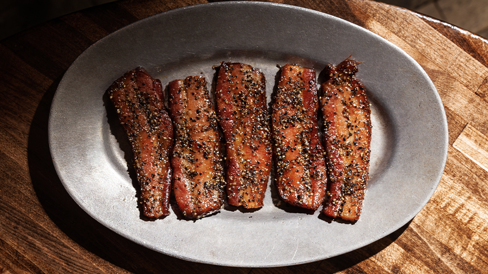 Thick Cut Peppered Bacon