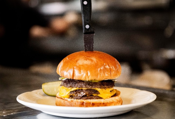 Classic Au Cheval Double Cheeseburger