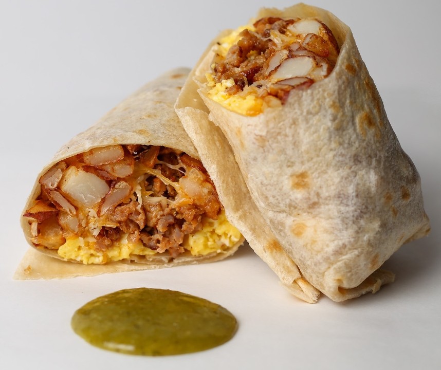 Chorizo Breakfast Burrito
