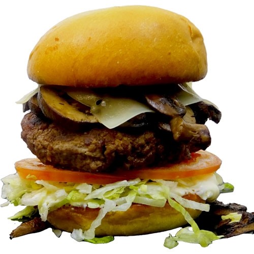 Mushroom Swiss Burger
