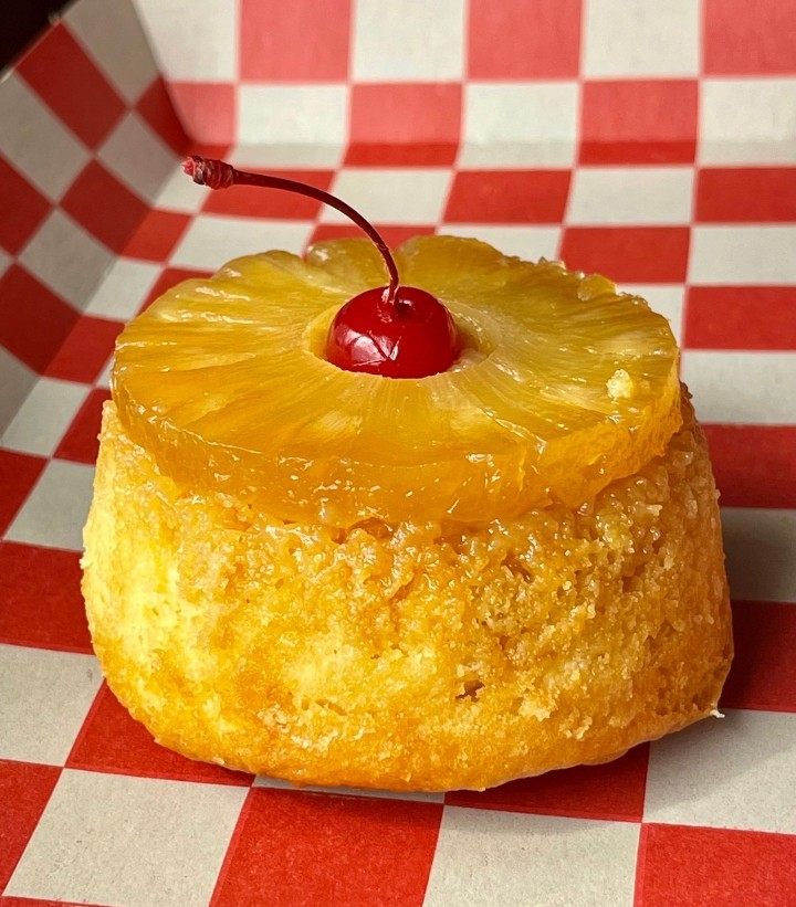 Pineapple upside down cake.