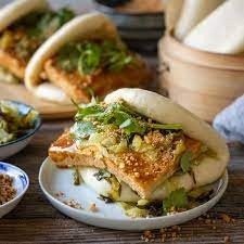 Gua Bao Tofu (2) (** S) 豆腐刈包🌶️🥜🥛🌱