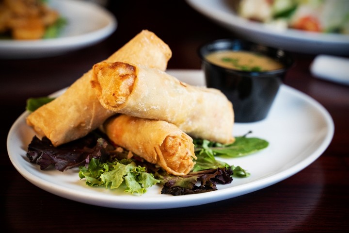 Pot Pie Spring Rolls