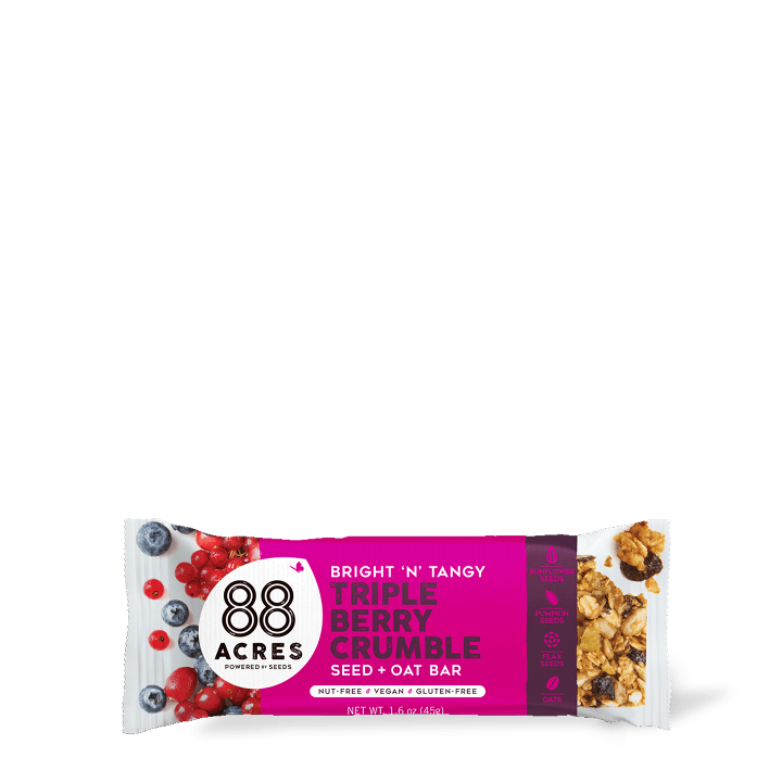 88 Acres Triple Berry Crumble Bar