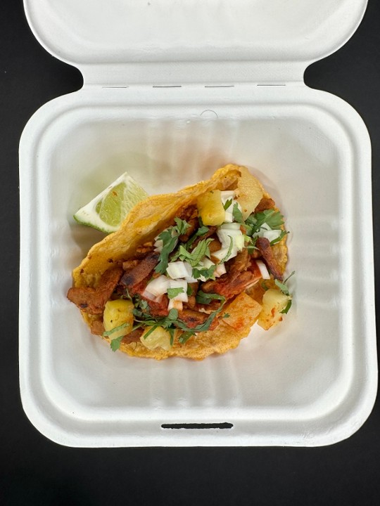 Al Pastor(SOY PROTEIN) Street Taco**