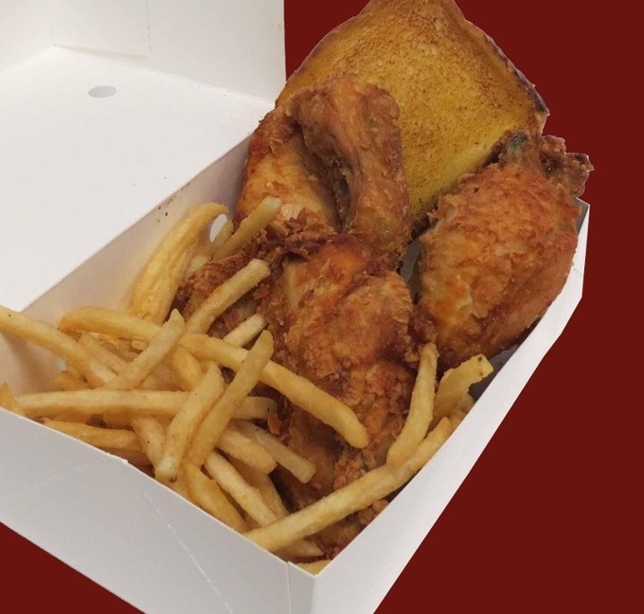 4 pc Pop Fried Chicken-All White