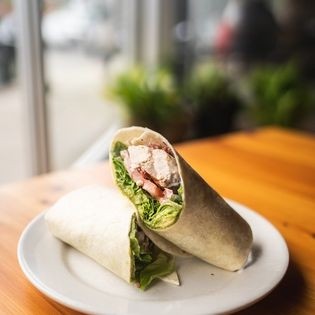 Chicken, Bacon and Avocado Wrap