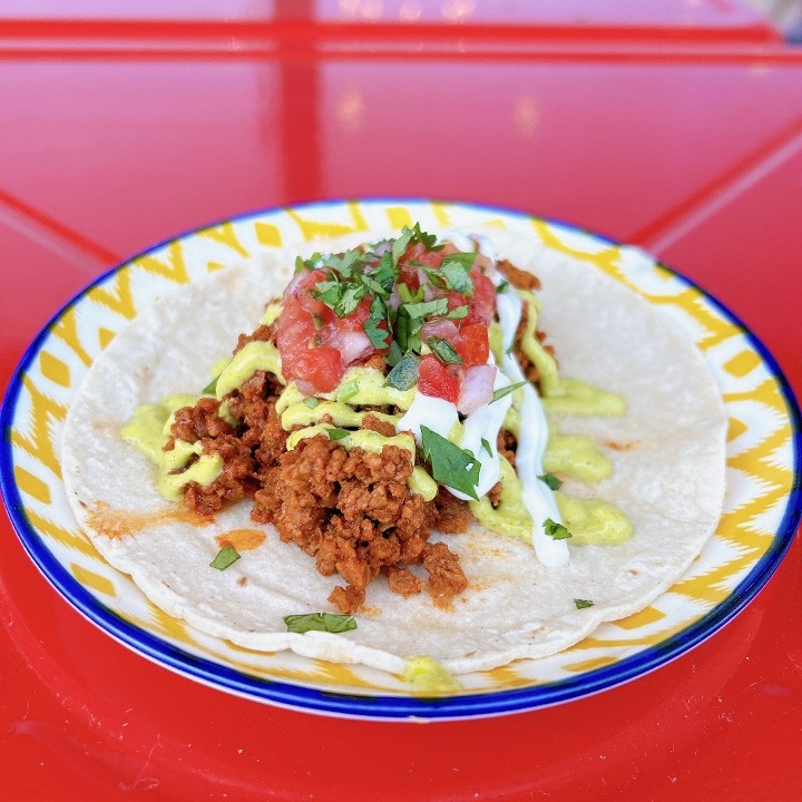 Vegan Chorizo Taco