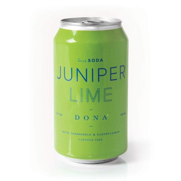 DONA Spiced Soda : Juniper Lime
