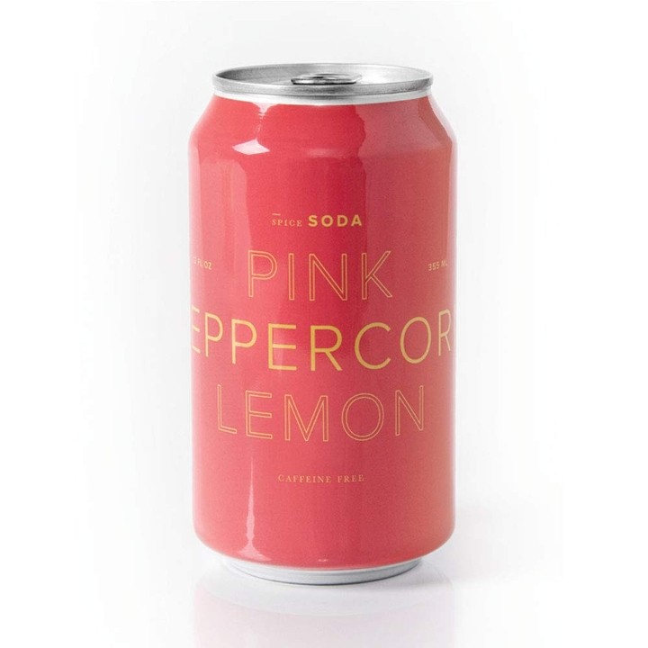 DONA Spiced Soda : Pink Peppercorn and Lemon
