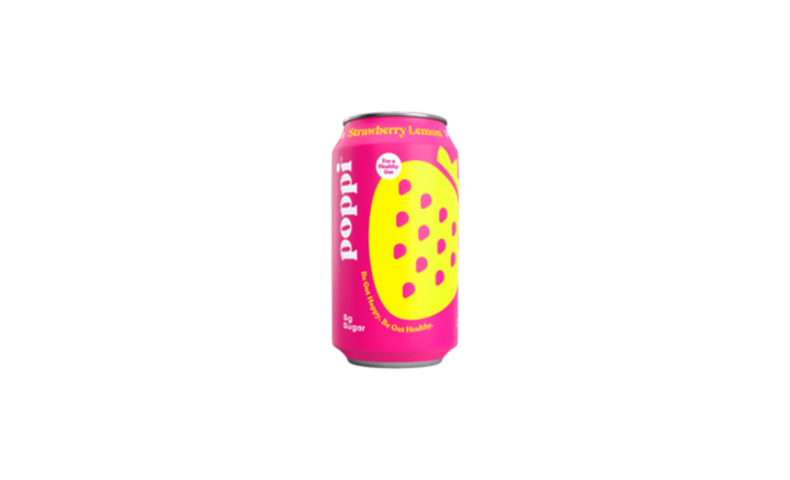 Strawberry Lemon Poppi  (12oz can)