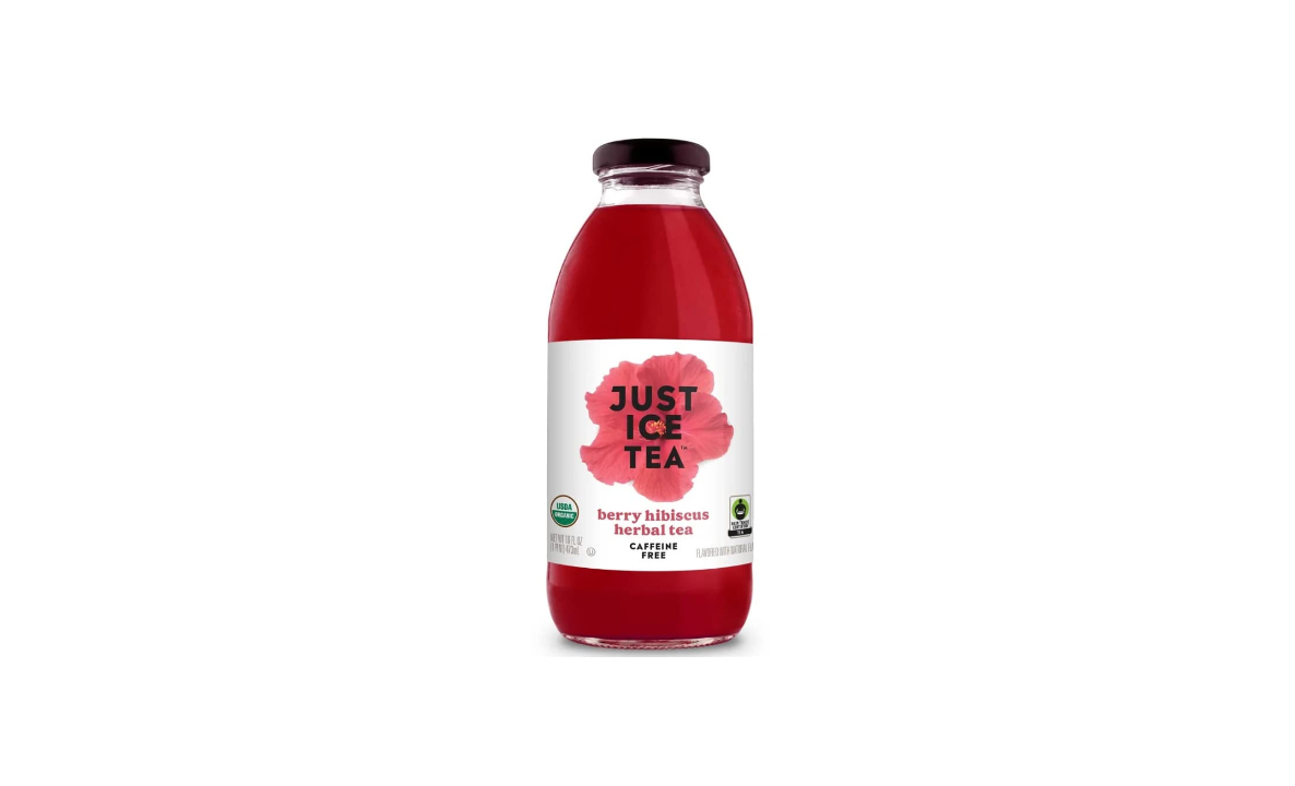 Just Ice Tea Berry Hibiscus Herbal Tea (16oz bottle)