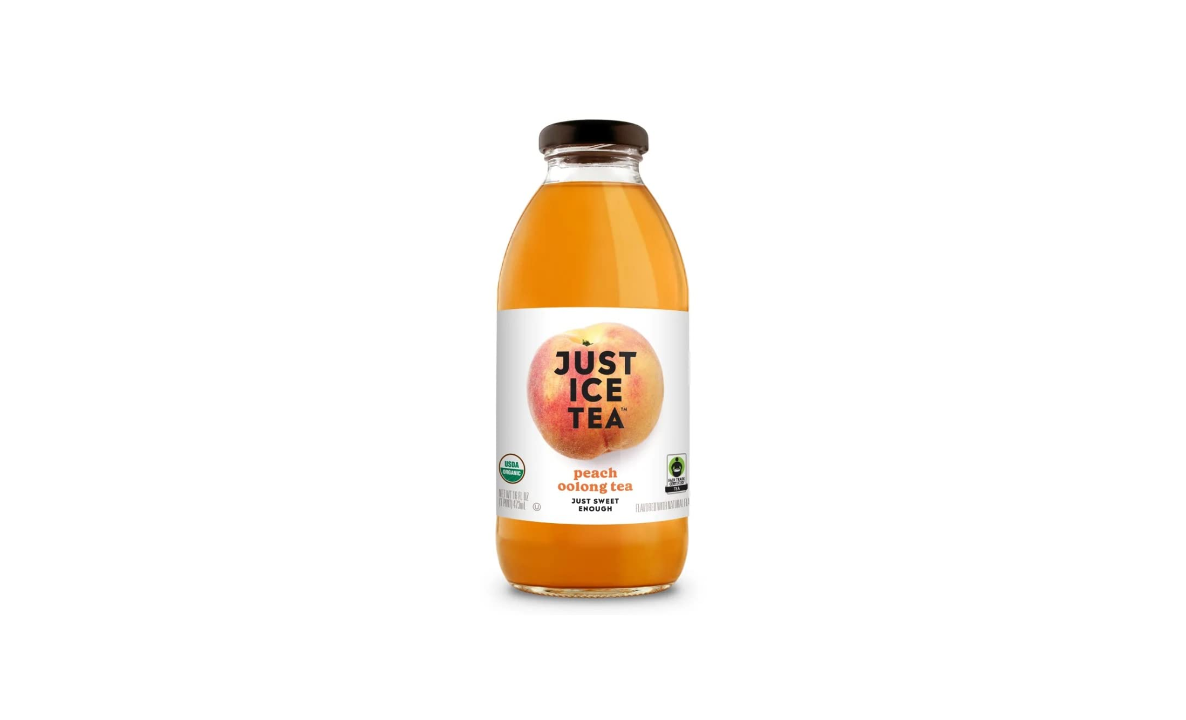 Just Ice Tea Peach Oolong Tea (16oz bottle)