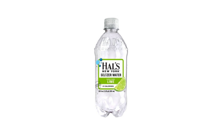 Hal's Lime Seltzer (20oz bottle)