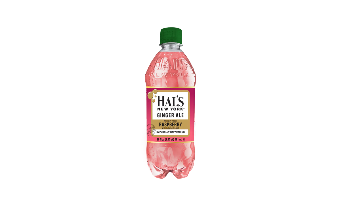 Hal's Raspberry Ginger Ale (20oz bottle)
