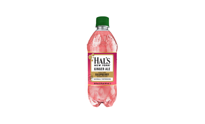 Hal's Raspberry Ginger Ale (20oz bottle)