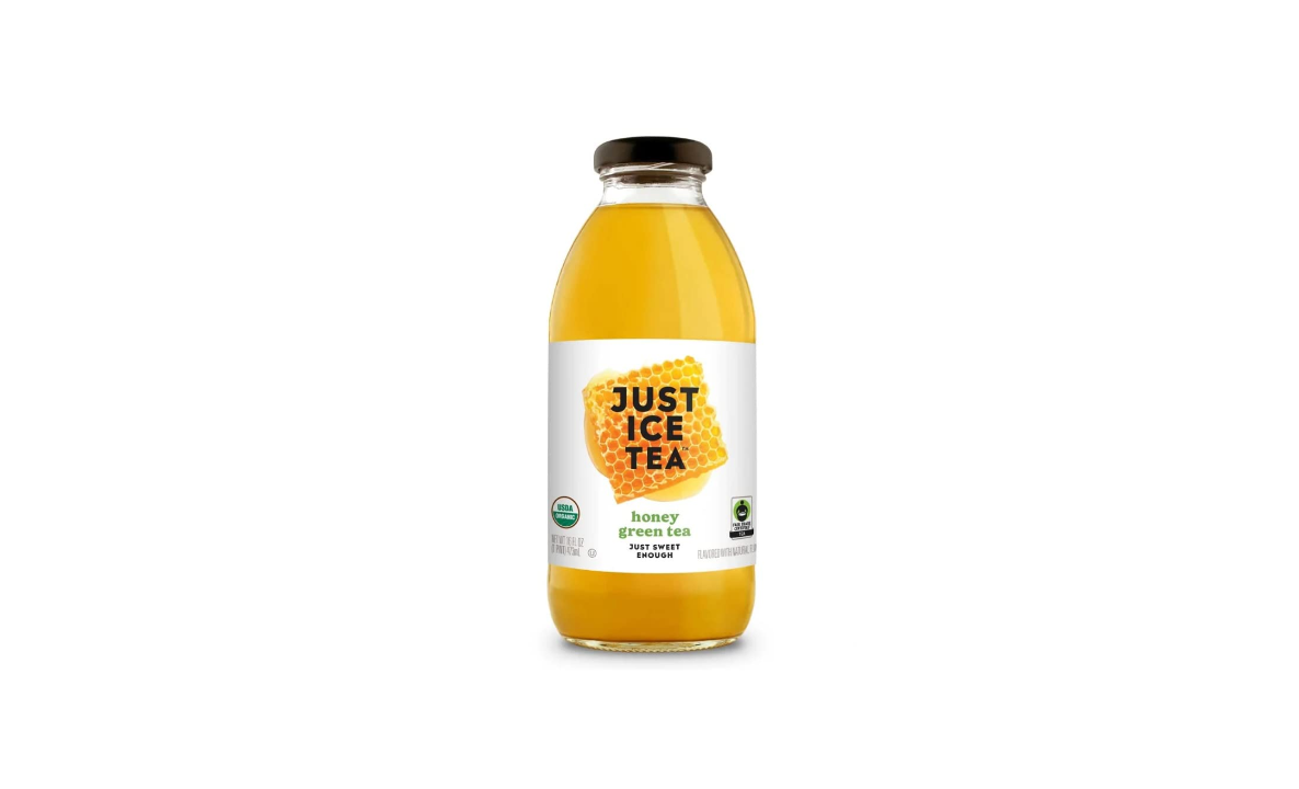 Just Ice Tea Honey Green Tea (16oz bottle)
