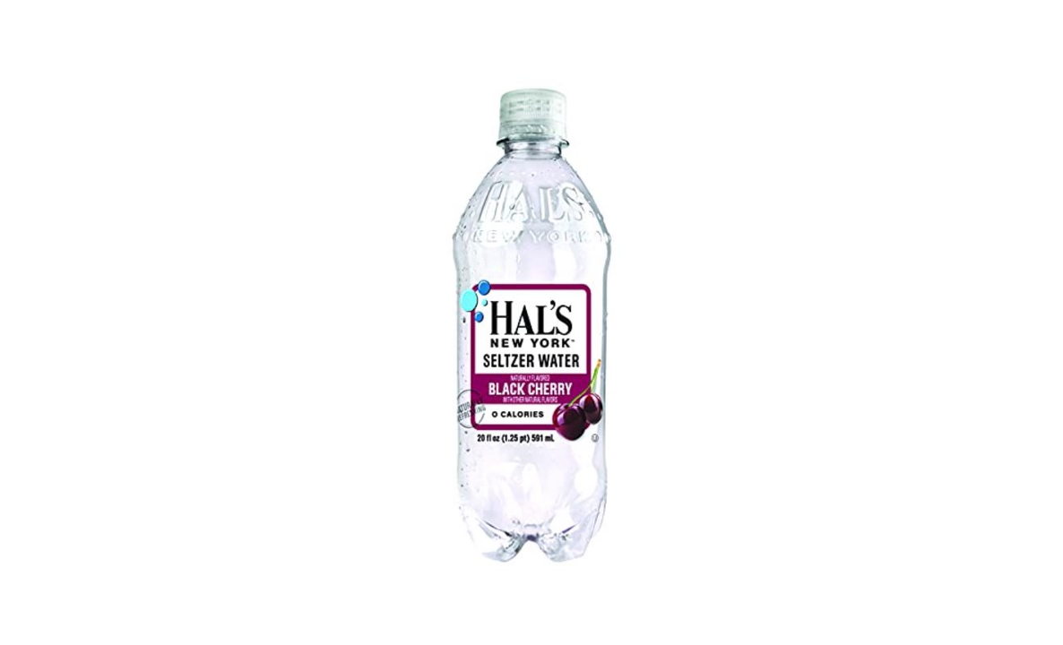 Hal's Black Cherry Seltzer (20oz bottle)