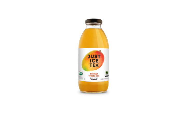 Just Ice Tea Mango White Tea (16oz bottle)